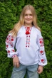 Вишиванка для дівчинки V&V Малинка 146 Білий (010426193-001) - изображение 3