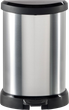 Kosz na śmieci Curver Deco srebrny 15 l (3253922120005) - obraz 1