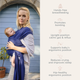 Слінг-шарф Boba Wrap Serenity Dark Blue (854086005653) - зображення 6