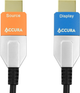 Kable Accura Premium AOC HDMI 2.1 8K 5m White-Black (5904726981658) - obraz 2