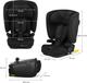 Fotelik samochodowy Kinderkraft Fix2Go i-Size Black (KCFI2GO0BLK0000) - obraz 12