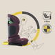 Fotelik samochodowy Kinderkraft Xpand 2 i-Size Cherry Pearl (KCXPAN02RED0000) - obraz 11