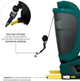 Fotelik samochodowy Kinderkraft Fix2Go i-Size Green (KCFI2GO0GRE0000) - obraz 6