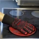 Рукавички термостійкі до 800 °C Kaminer для гриля BBQ із високим захистом від гарячих поверхонь (25416) - зображення 3