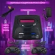 Игровая приставка Sega Mega Drive2 на 368 встроенных игр и поддержкой картриджей ретро консоль 16bit с двумя джойстиками - изображение 2