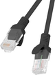 Patchcord Lanberg Cat 5e UTP 5 m Black (PCU5-10CC-0500-BK) - obraz 2
