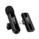 Бездротовий мікрофон Hoco L20 iPhone Lightning Fair wireless microphone Black - изображение 2