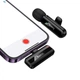 Бездротовий мікрофон Hoco L20 iPhone Lightning Fair wireless microphone Black - изображение 6