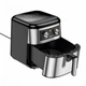 Аерогриль HOCO HJD16A Kitchen multifunctional air fryer 8L 1700W Black - изображение 4