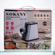 Овощерезка электрическая Sokany SK-06029 для овощей терки для моркови по-корейски с насадками 800 Вт - изображение 11