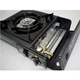Газовая плитка Portable Gas Stove BK-167A Пьезоподжиг 2200Вт 1 конфорка Черная+Адаптер+Кейс - изображение 3