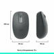 Миша Logitech M196 Bluetooth Graphite (910-007459) - изображение 3