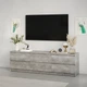 Тумба под телевизор MebelStar Нео 6Ш 180x43x53 см Бетон (MBS-1290) - изображение 1