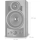 Акустична система Gemix TF-10 Black [134926] - зображення 5