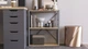 Етажерка 3/60 Ferrum-decor Серії Конект 75x60x28 сірий ДСП Дуб Сонома 16мм (FRD-104269) - зображення 6