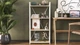 Етажерка 4/60 Ferrum-decor Серії Конект 120x60x28 білий ДСП Дуб Сонома 16мм (FRD-104245) - зображення 7
