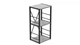 Этажерка 3/34 Ferrum-decor Серии Конект 73x34x28 черный ДСП Бетон 16мм (FRD-104291) - изображение 5