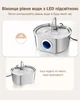 Фонтанчик автопоїлка для кота Pet Water Fountain 3,2л з нержавіючої сталі та LED-підсвічуванням PFS20 - зображення 7