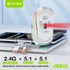 Мышь Bavin G-K-992 RGB Wireless/Bluetooth White (G-K-992-WH) - изображение 7
