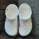 Крокс Крокбенд Клог Білі Crocs Crocband Clog White / Taupe (39-40, білий) - зображення 9