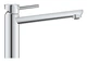 Змішувач для кухні Grohe BauClassic, довж.виливу - 222мм, поворотний, 1важіль, хром - изображение 4