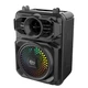 Портативная беспроводная колонка Sing-e ZQS1361 Mini RGB с микрофоном 8W 1200mAh Черный 57783 - изображение 4