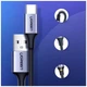 Кабель UGREEN US288 USB 2.0 Male to Type-C Male Cable Aluminum Braid 3m Space Grey (UGR-60408) - изображение 5