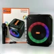 Портативная беспроводная колонка Sing-e ZQS8180 RGB с микрофоном 8" 18000W PMPO 3000mAh Черный 57792 - изображение 2