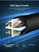 Патч-корд UGREEN NW102 Cat 6 U/UTP Lan Flat Cable 15m RJ45 Black (UGR-50180) - зображення 7