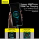 Кабель Baseus Crystal Shine Series Fast Charging Data Cable USB to Type-C 100W 2m Black (CAJY000501) - изображение 6