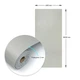 3D панель стінова самоклеюча у рулоні Sticker Wall SW-00002043 600х3000х2 мм сіра - изображение 3