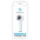 Портативный вентилятор Remzona Fan Breezy 3.5W usb компактный ручной аккумуляторный охладитель мини кондиционер HMF-02WT 2025 белый - изображение 8