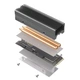 Радиатор охлаждения SSD M.2 NVMe 2280 с 2 медными трубками (CL-SSD V3), 21 мм, алюминиевый + медь, охлаждение ссд - изображение 1
