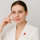Брошка-значок BROCHE броша біжутерія Квіти Мак польова червона BRGV115001 - зображення 3