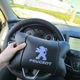 Автоподушки Peugeot из натуральной кожи + брелок в подарок, черные - изображение 3