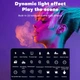 Накамерный видеосвет M20 RGB 5W, 2500–9000K, 22 эффекта MagSafe — Студийная лампа RGB LED с аккумулятором 3000 mAh, регулируемая температура, с эффектами для фото/видео, селфи лампа для TikTok, фотосвет на телефон, блогерский свет - изображение 8