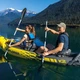 Байдарка каяк надувная Intex Explorer K2 двухместная из винила 312х91 см с веслами и ручным насосом Желтая (33-9-68307) - изображение 7