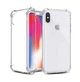 Прозорий ударостійкий силіконовий чохол для iPhone X / Xs - изображение 1
