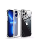 Прозорий ударостійкий силіконовий чохол для iPhone Pro 12 - зображення 1