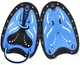 Лопатки для плавания в бассейне TSUNAMI Swimming Paddles 2 шт Black/Blue (P-5905973405355) - изображение 1