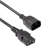 Kabel AKYGA CCA IEC C13 / C14 3 m Black (AK-PC-07A) - obraz 1