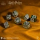 Настольная игра Q-Workshop Набор кубиков Harry Potter. Slytherin Modern Dice Set - Green (7) - изображение 3
