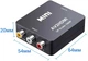Конвертер відеосигналу AV to HDMI відео + аудіо Full HD 1080P Addap AV2HDMI-01 - зображення 3