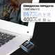 Швидкісний мережевий USB WiFi адаптер Addap UWA-06 дводіапазонний 2.4 ГГц + 5 ГГц бездротовий приймач 1300 Мбіт/с - зображення 2