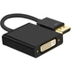 Адаптер, конвертер цифрового відеосигналу з DisplayPort на аналоговий DVI Addap DP2DVI-01, Full HD 1080P - зображення 1
