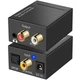 Цифро-аналоговый преобразователь аудио Addap DAC-03, ЦАП из Toslink (SPDIF) и Коаксиала на RCA + mini Jack - изображение 1