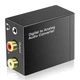 Цифро-аналоговый преобразователь аудио Addap DAC-03, ЦАП из Toslink (SPDIF) и Коаксиала на RCA + mini Jack - изображение 4
