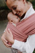 Chusta do noszenia dziecka Boba Wrap Pink (817579015133) - obraz 5