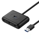 USB-хаб UGREEN USB 3.0 Hub 0.5m (Black) (UGR-20290) - зображення 1