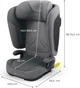 Автокресло KinderKraft Unity 2 i-Size Grey (KCUNIT02GRY0000) (00-00305338) - изображение 12